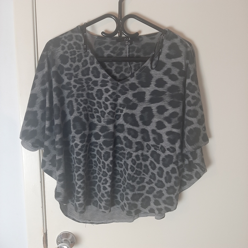 forever 21 animal print top